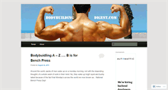 Desktop Screenshot of bbdg.wordpress.com