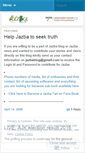 Mobile Screenshot of jazba.wordpress.com