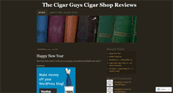 Desktop Screenshot of cigarguysshopreviews.wordpress.com