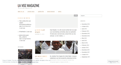 Desktop Screenshot of lavozmagsu.wordpress.com