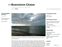 Tablet Screenshot of brainstormchaser.wordpress.com