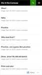 Mobile Screenshot of conwaydigital.wordpress.com