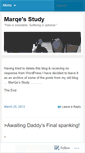 Mobile Screenshot of marqestudy.wordpress.com