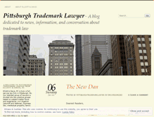 Tablet Screenshot of pittsburghtrademarklawyer.wordpress.com