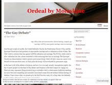 Tablet Screenshot of ordealbymoleskine.wordpress.com