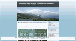 Desktop Screenshot of islamicarchitecture.wordpress.com