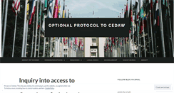 Desktop Screenshot of opcedaw.wordpress.com