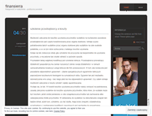 Tablet Screenshot of finansierra.wordpress.com