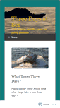 Mobile Screenshot of 3daysatsea.wordpress.com