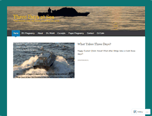 Tablet Screenshot of 3daysatsea.wordpress.com