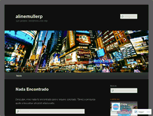 Tablet Screenshot of alinemullerp.wordpress.com