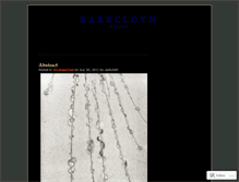 Tablet Screenshot of darkcloth.wordpress.com