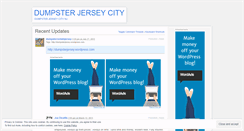Desktop Screenshot of dumpster.wordpress.com