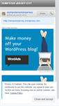 Mobile Screenshot of dumpster.wordpress.com