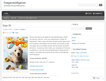 Tablet Screenshot of freegameloftgames.wordpress.com