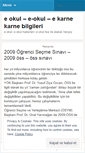 Mobile Screenshot of eokulum.wordpress.com