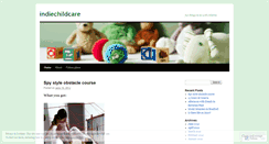 Desktop Screenshot of indiechildcare.wordpress.com