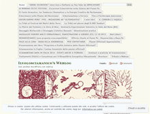 Tablet Screenshot of ilvolosciamanico.wordpress.com