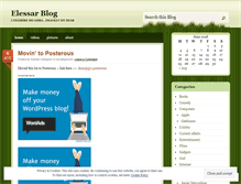 Tablet Screenshot of elessarblog.wordpress.com