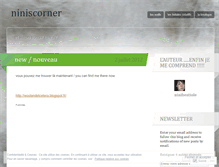 Tablet Screenshot of niniscorner.wordpress.com