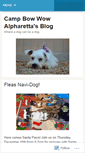 Mobile Screenshot of campbowwowalpharetta.wordpress.com