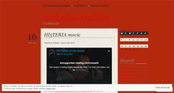 Desktop Screenshot of nicholasyudifar.wordpress.com