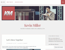 Tablet Screenshot of kevmill.wordpress.com