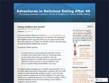 Tablet Screenshot of datinggoddess.wordpress.com