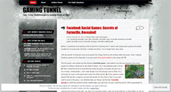 Desktop Screenshot of gamingtunnel.wordpress.com