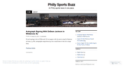 Desktop Screenshot of phillysportsbuzz.wordpress.com