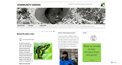 Desktop Screenshot of communitygreen.wordpress.com