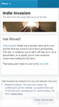 Mobile Screenshot of indieinvasion.wordpress.com