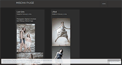 Desktop Screenshot of mischafruge.wordpress.com