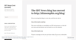 Desktop Screenshot of idtmemphis.wordpress.com