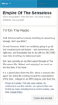 Mobile Screenshot of empireofthesenseless.wordpress.com
