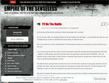 Tablet Screenshot of empireofthesenseless.wordpress.com