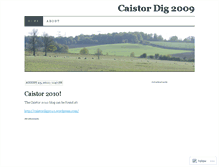 Tablet Screenshot of caistor2009.wordpress.com