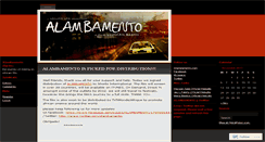 Desktop Screenshot of alambamento.wordpress.com