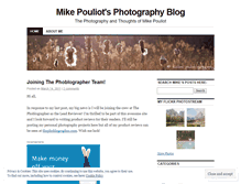 Tablet Screenshot of mpouliotphoto.wordpress.com