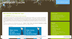 Desktop Screenshot of infertilityguelph.wordpress.com