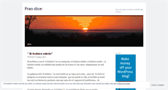 Desktop Screenshot of fransalazar.wordpress.com