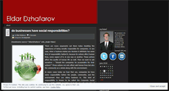 Desktop Screenshot of eldardzhafarov.wordpress.com