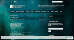 Desktop Screenshot of breakdnewslive.wordpress.com
