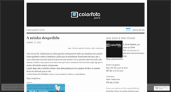 Desktop Screenshot of galeriacolorfoto.wordpress.com