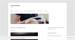Desktop Screenshot of laurakrantz.wordpress.com