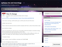 Tablet Screenshot of epilepsymeandneurology.wordpress.com