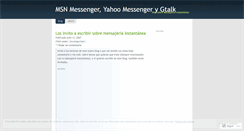 Desktop Screenshot of delmessenger.wordpress.com