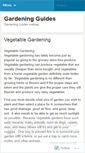 Mobile Screenshot of gardeningguides.wordpress.com