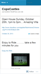 Mobile Screenshot of copscastles.wordpress.com
