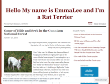 Tablet Screenshot of hellomynameisemmaleeandimaratterrier.wordpress.com